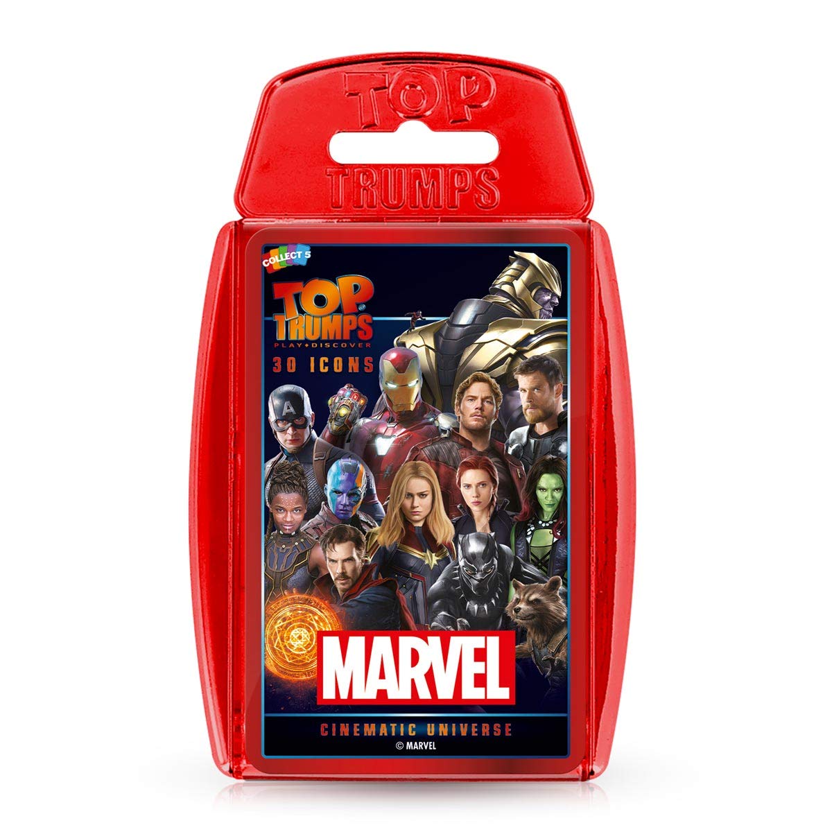 Marvel Cinematic Universe Top Trumps Card Game