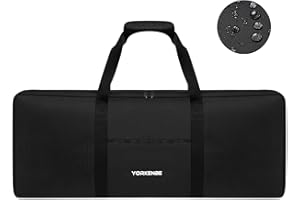 Yorkenbe Pie Iron Storage Bag Fits Up to 4 Campfire Pie Irons, 1680D Heavy Duty Water Resistant Pie Maker Case, with Strong Straps and Extra Pocket, Size 32×12in