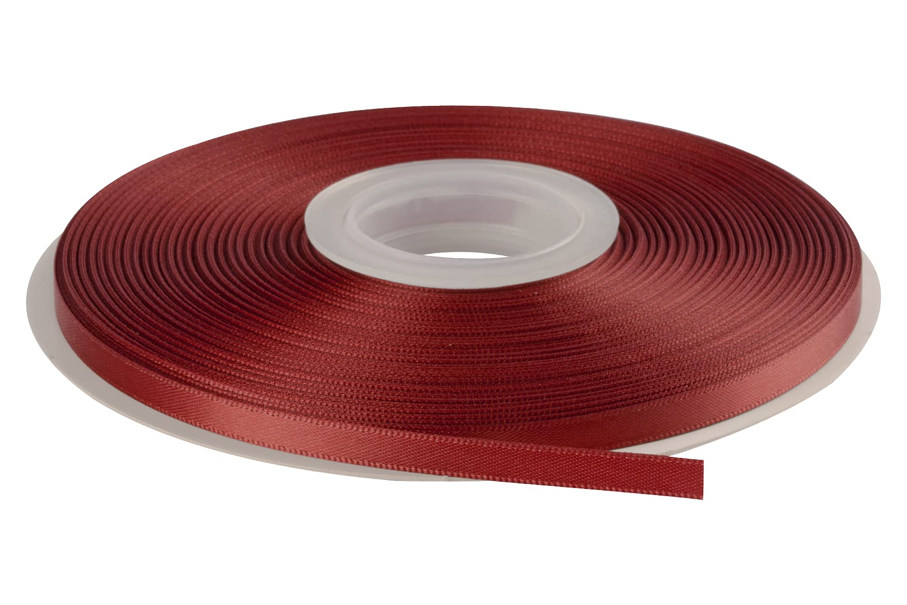 AVANAVA 6mm Wide Double Face Satin Ribbon - 45 Meters (780-Cinnamon Stick)