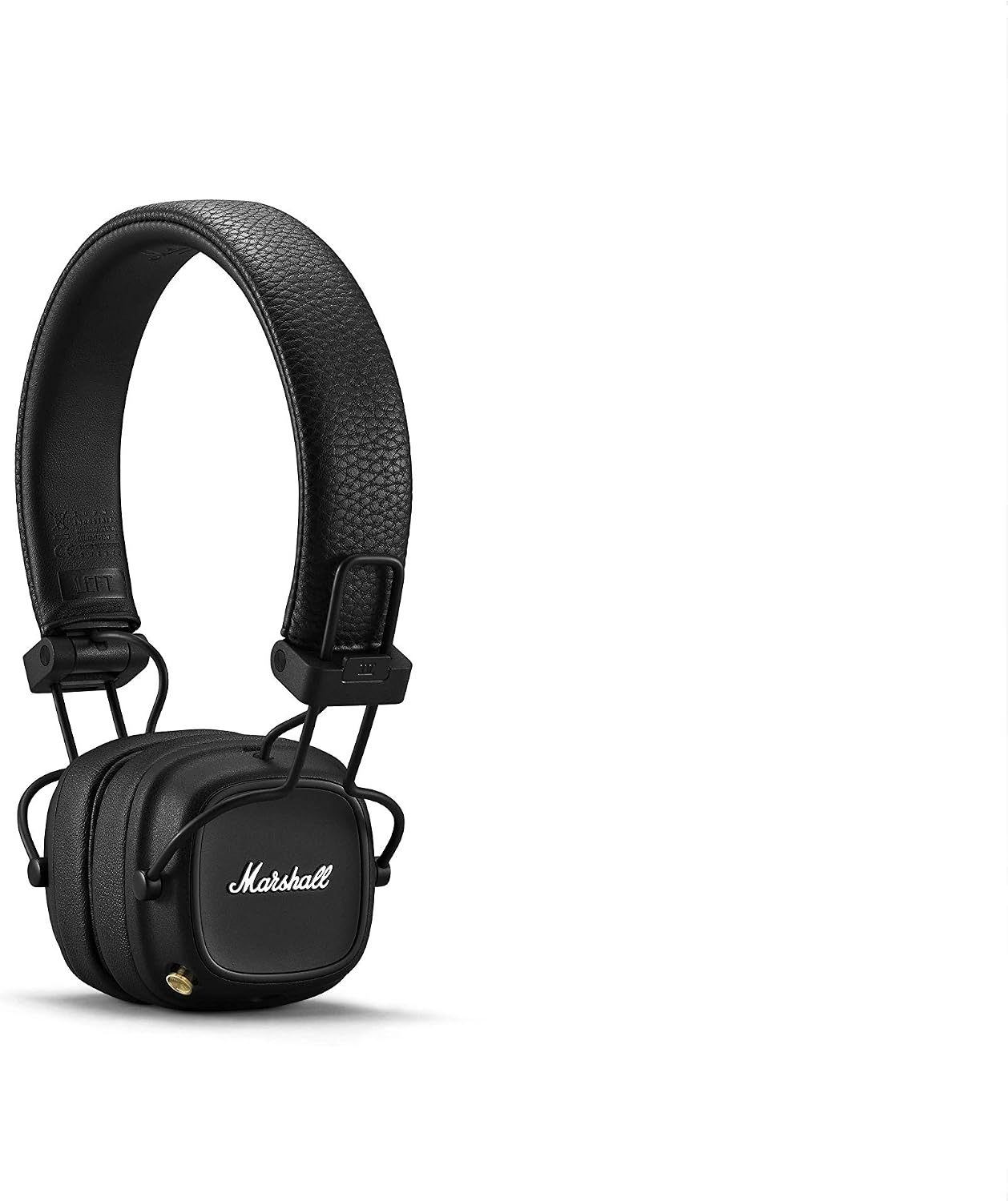 Marshall Major IV On Ear Bluetooth Headphones, Wireless Earphones, Foldable, 80+ Hours Wireless playtime- Black - Image 4