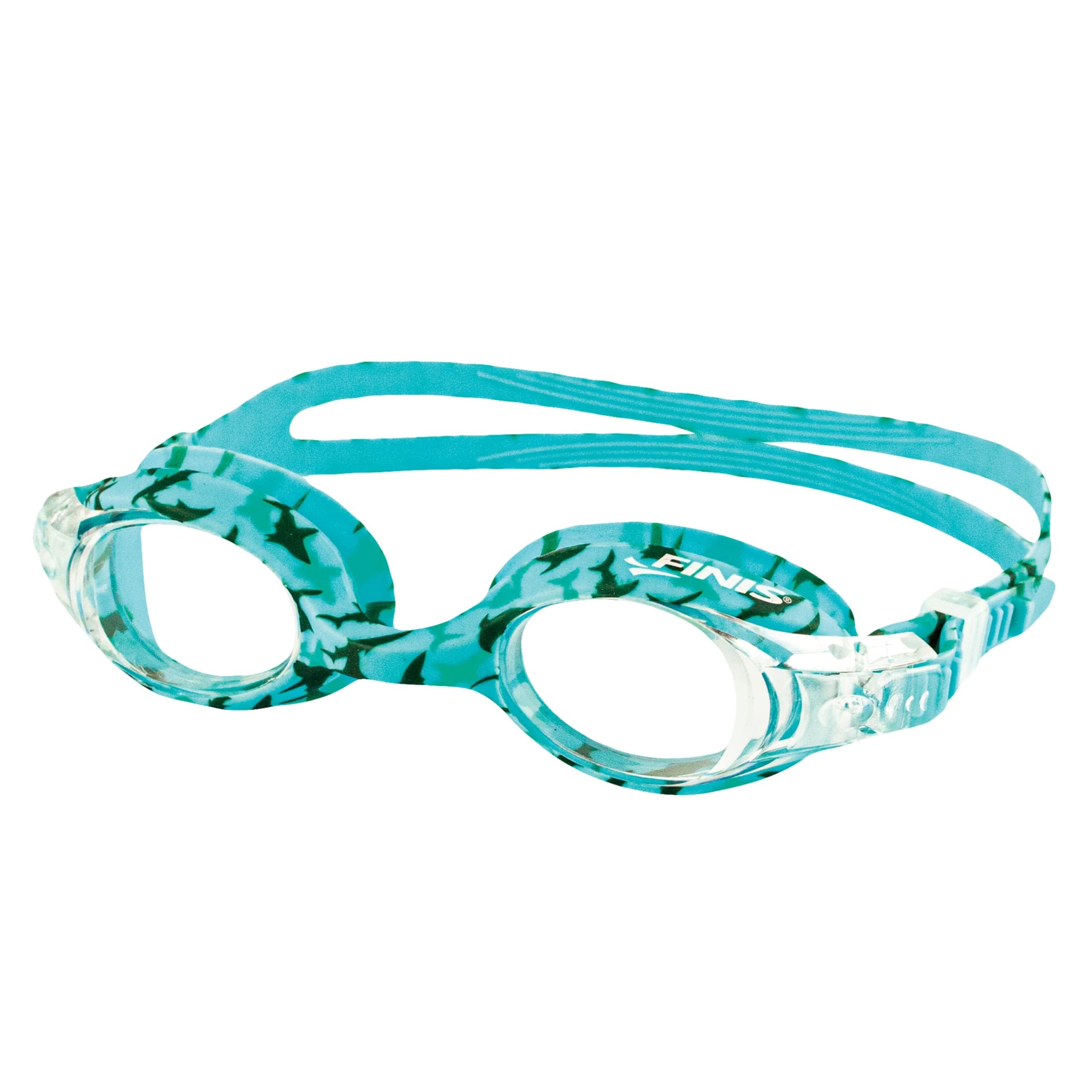 FINIS Unisex's Blue Shark Adventure Goggles, One Size, 3.45.081.132