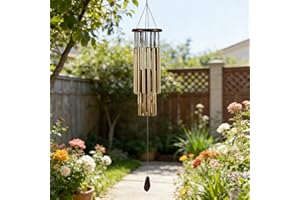 27-Tube Wind Chimes for Outside – Aluminum Wind Chimes, Soothing Melodies for Garden, Patio, Porch Decor
