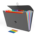 Expanding File Folder, Accordion File Organizer for
