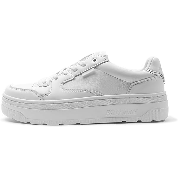 Palladium Zapatos Deportivos Redondos Para Mujer, Gris (Metal Vapor