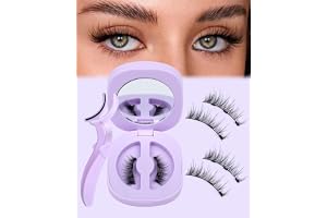Cat Eye Magnetic Eyelashes Natural Look Wispy Magentic Lashes Reusable | Magnetic Eyelashes with Applicator C Curl No Glue Ne