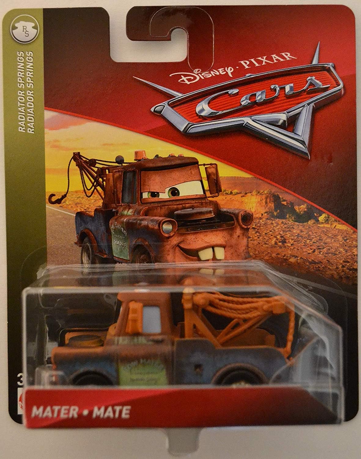 mater matchbox car