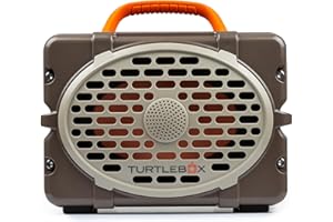 Turtlebox Original Gen 3: Portable Outdoor Bluetooth Speaker – Ultra-Loud (120dB), Waterproof (IP67), Rugged, Impact-Resistant, 3-Day Battery | Party Mode: Unlimited Pairing for Stereo Sound, Delta