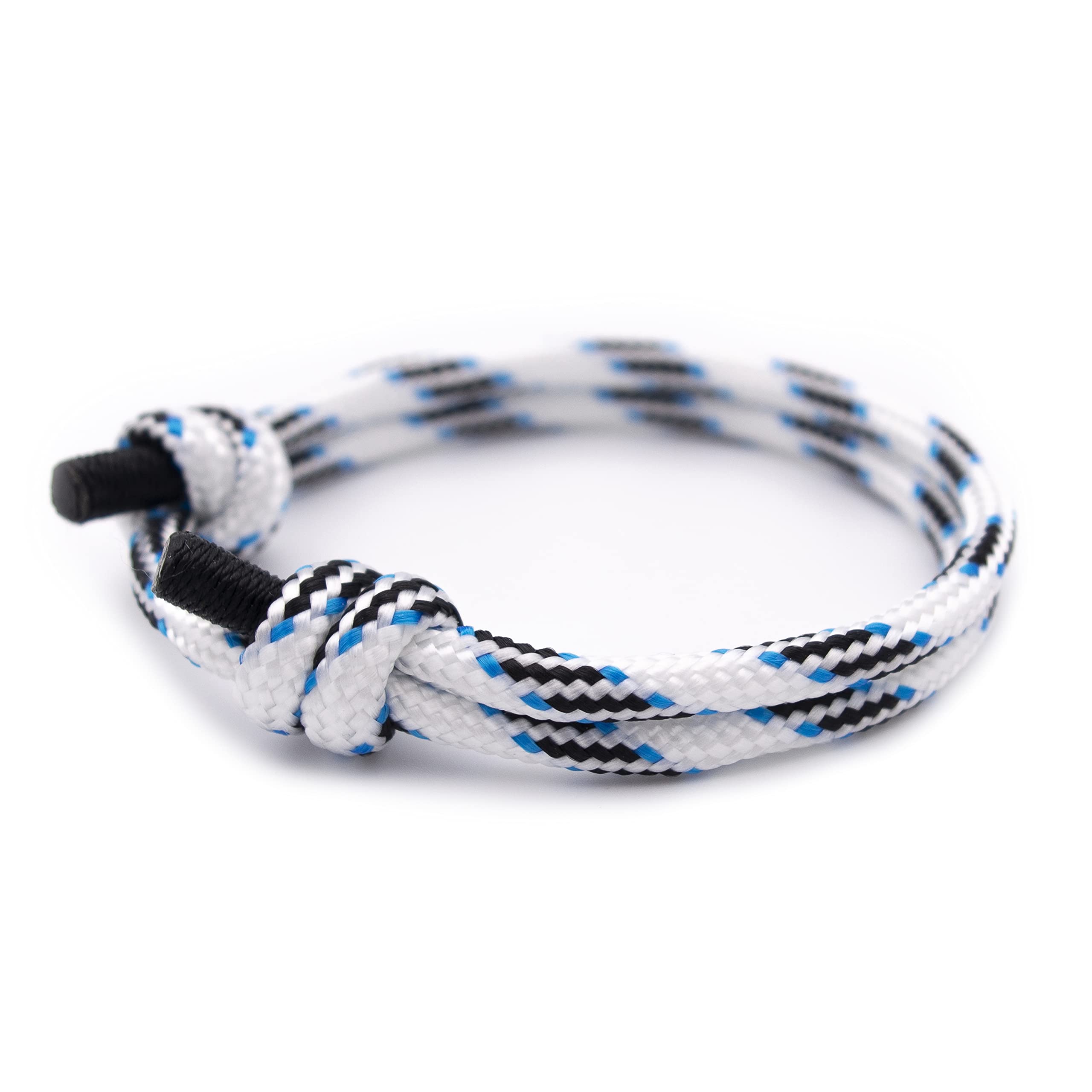 White Stylish Nautical Rope Cord Handmade Bracelet for Men, Women. — image 1