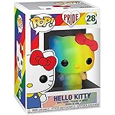 Funko Pop! Sanrio: Pride 2020 - Hello Kitty (Rainbow), Multicolor, 3.75 inches