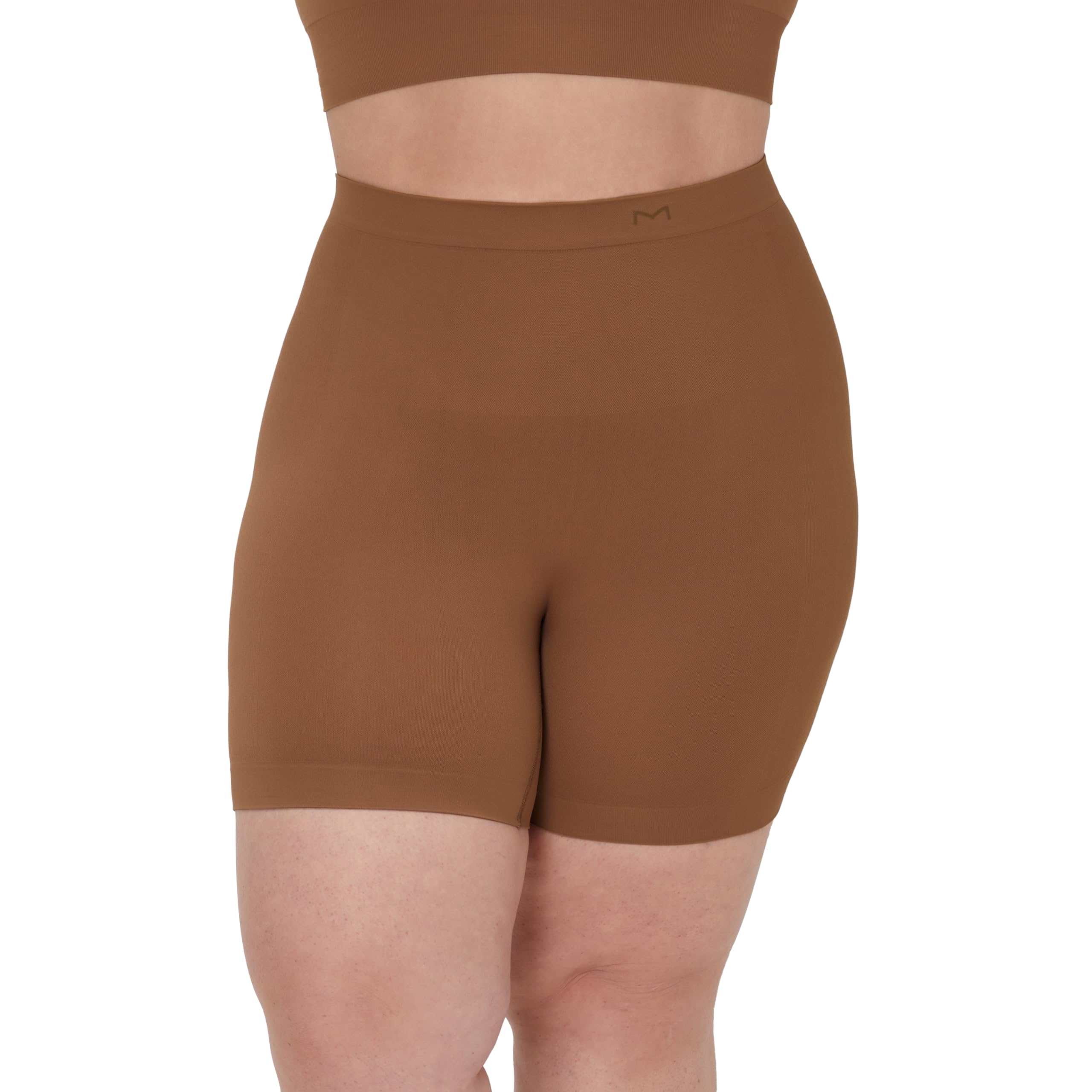 Maidenform Women’s Seamless Shapewear, Tummy Control Thigh Shaper Shorts, Mid-Waist Thigh Slimmer with Firm Control