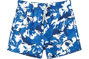 SURF CUZ Boys Swim Trunks Toddler Swim Shorts UPF 50+ Bathing Suit for Boys Swimsuit Quick Dry Boy Beach Boardshorts Swimwear