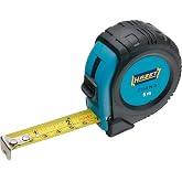 HAZET Tape Measure 2154N-5, 5 meters/16.4 feet, Reduced kinking and Resistant Coating, Automatic retraction Due to Quality Spring and Double Tape Measure Marking
