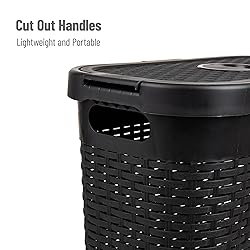 Mind Reader 40L Slim Laundry Hamper, Clothes