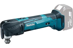 Makita 18V LXT Oscillating Multi-Tool Quick Change Accessory System, Variable Speed, Soft Start, OIS Compatible, Tool Only
