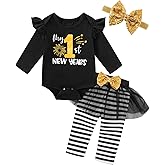 PROMOTED TO BIG SISTER First New Year Baby Girl Outfit Bling in New Year Clothes