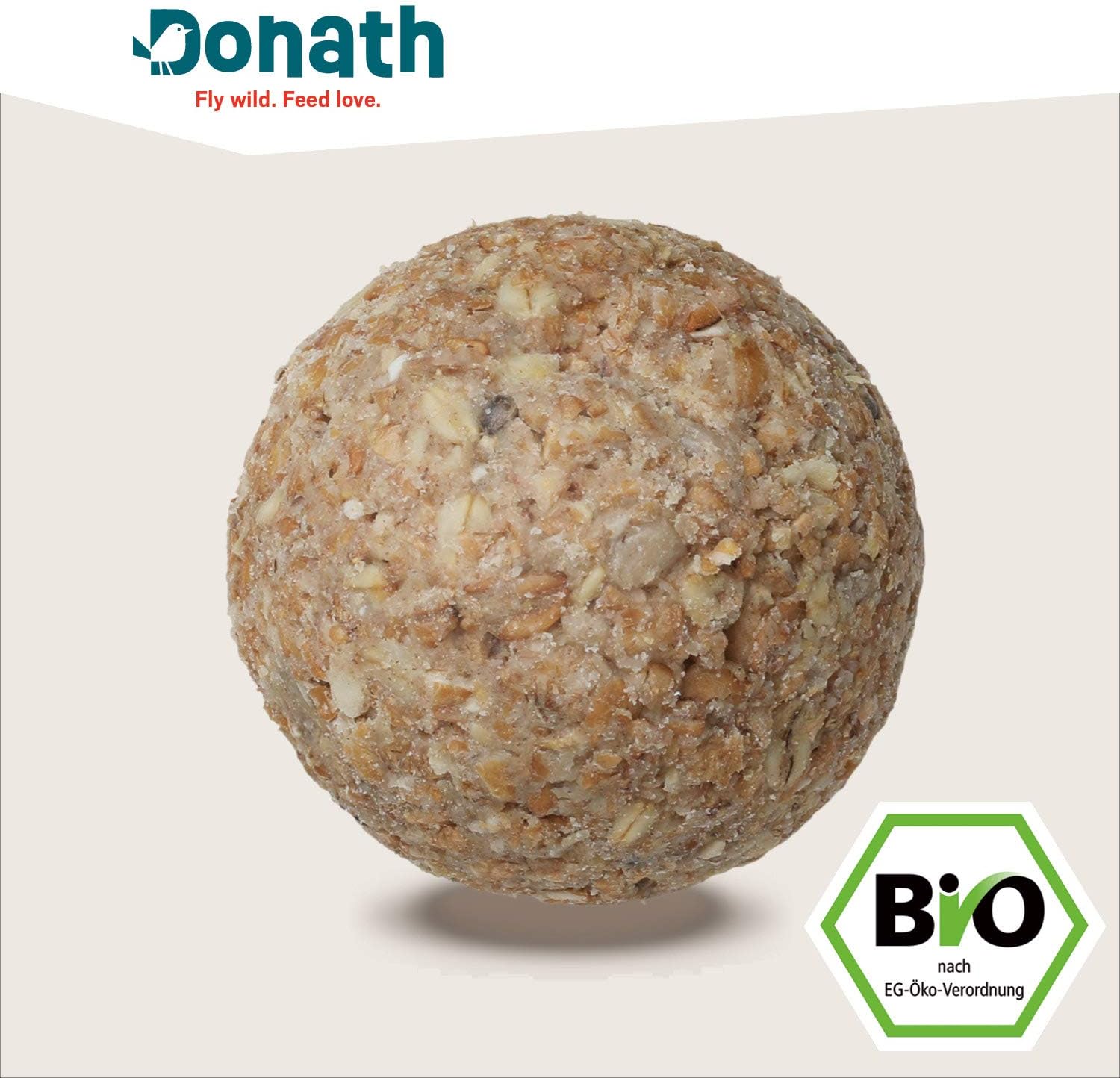 Donath Organic Shell-free Energy Balls, no net, fat balls for tits without net, 100g per ball, no leftover shells - Image 4