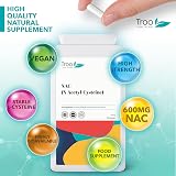 Troo Healthcare NAC Supplement 600mg - Vegan Detox Support 120 Count view 4