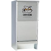 Pet Lodge&reg; Automatic Dog Feeder | Chow Hound Outdoor Pet Feeder | Tough Galvanized Steel | Made in USA (12 Pound)