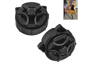 XINKE 2 Pcs Universal Quick Change Guitar Strap Lock Compatible with Rok-Lok Works With the Strap Buttons of Most Guitar and Easily Attaches to Every Type of Guitar Strap
