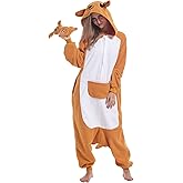 Zinuods Unisex Adult Onesie Pajamas Halloween Animal Cosplay Costumes
