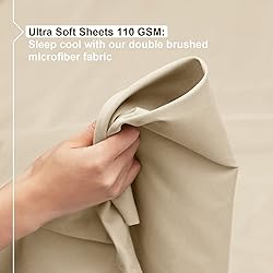 Empyrean King Size Sheets Set - 110 GSM 6 Piece