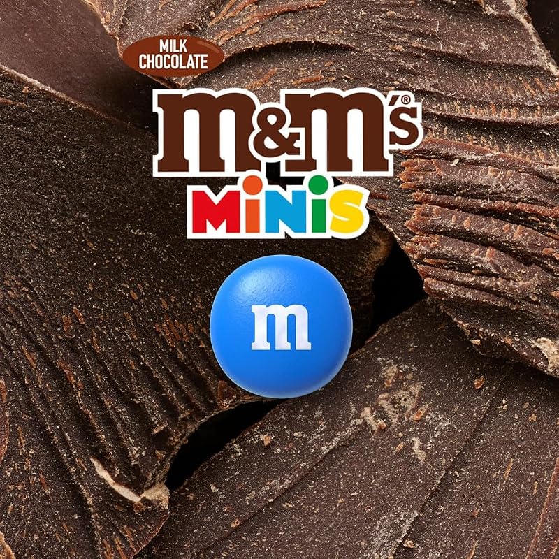 M&m's minis snack em bolas coloridas de chocolate ao leite 176g