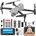 Autel Robotics EVO 2 PRO V3, Son-y 1" CMOS Sensor & 12-Bit Image 6K HDR Video EVO II Pro V3 Rugged Bundle, Moonlight Algorithm 2.0, 40 Minutes, 15KM Transmission, 360° Obstacle, SkyLink 2.0