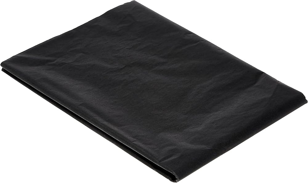Creavvee Decoupage Tissue Paper 28 Sheets 50x70 cm Black Crafting