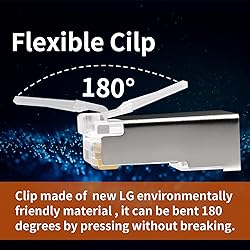 Shield RJ45 Cat6 Cat6a Pass Through Connectors Gold