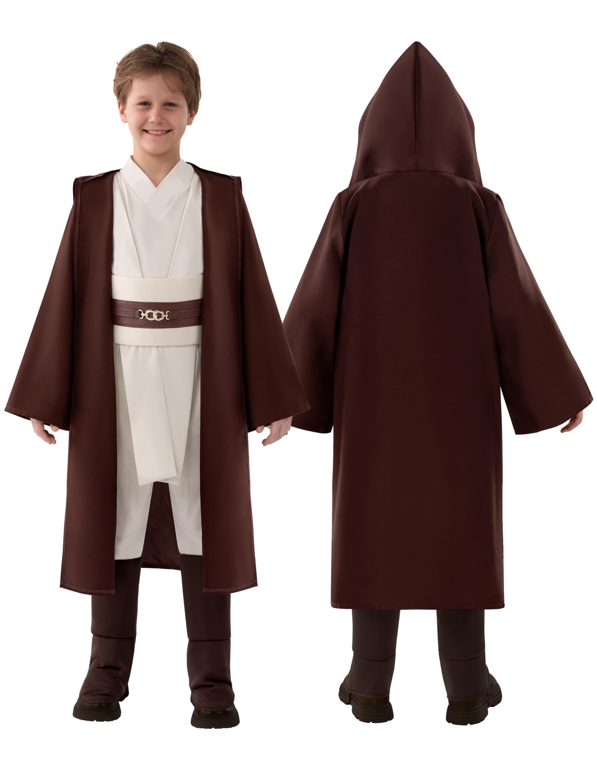 Spooktacular Creations Halloween Costume for Boys, Kids Knight Costume with Rope, Tunic, Belt, Pants, Shoe Covers for Boys Halloween Party Role Play(Medium(8-10 yrs))