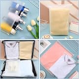 Yoosso 40 Pcs Ziplock Bags 50x40cm and 40x30cm Large Travel Clothes Storage view 5