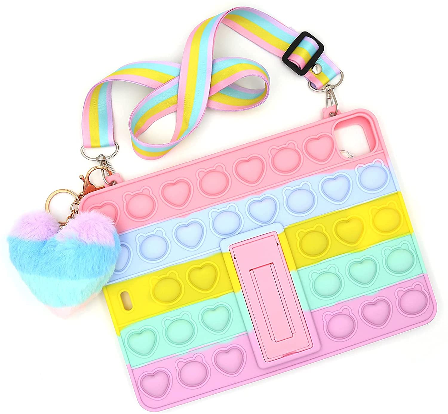 Cytec Pop Push Bubble Cute Silicone Case Compatible with iPad Air