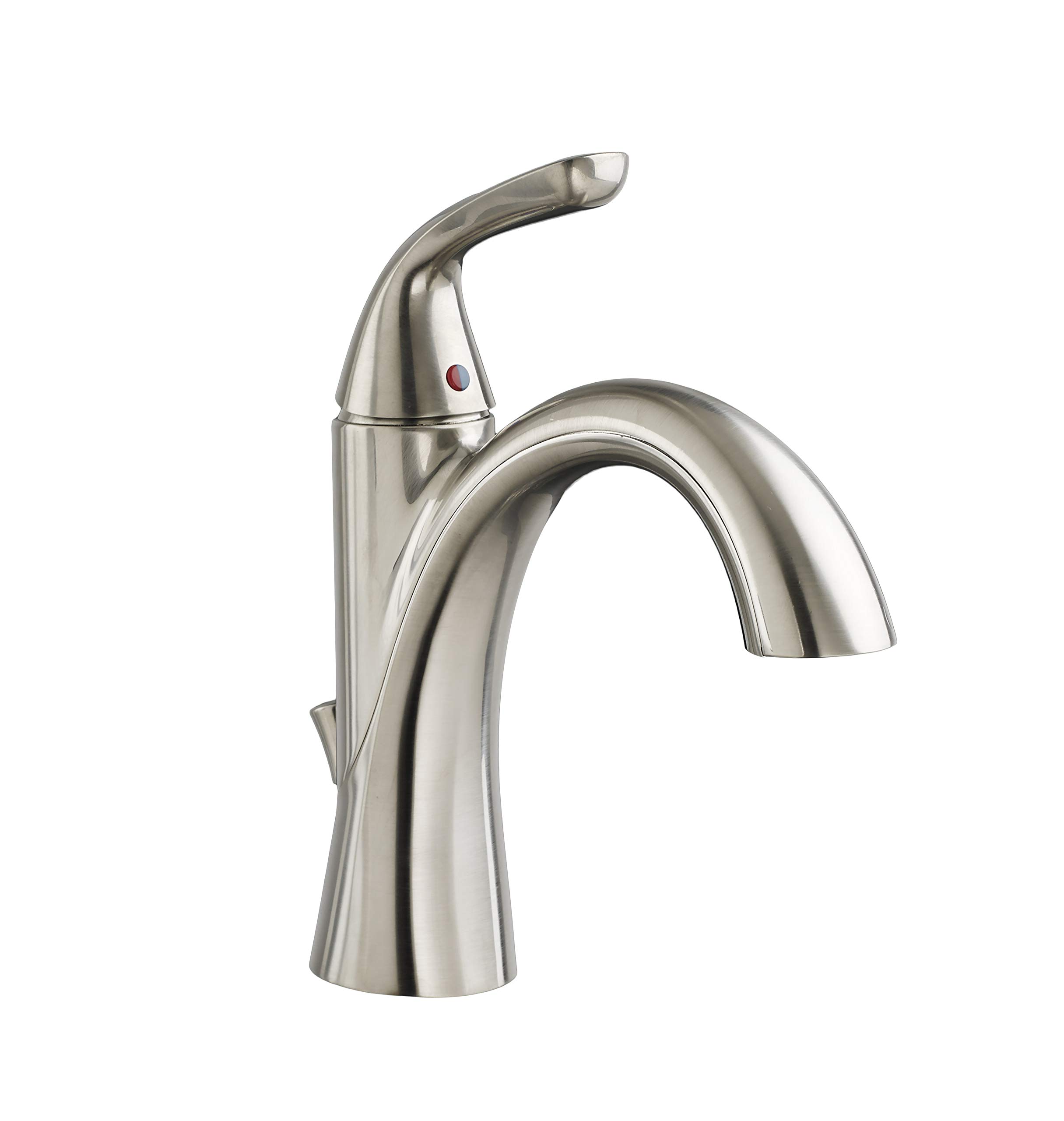 American Standard 7186101.295 Fluent Single Control Bathroom Faucet, Satin Nickel