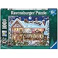 Ravensburger Christmas at Home 100 Piece Jigsaw Puzzle for Kids - 12996 - Every Piece is Unique, Pieces Fit Together Perfectly