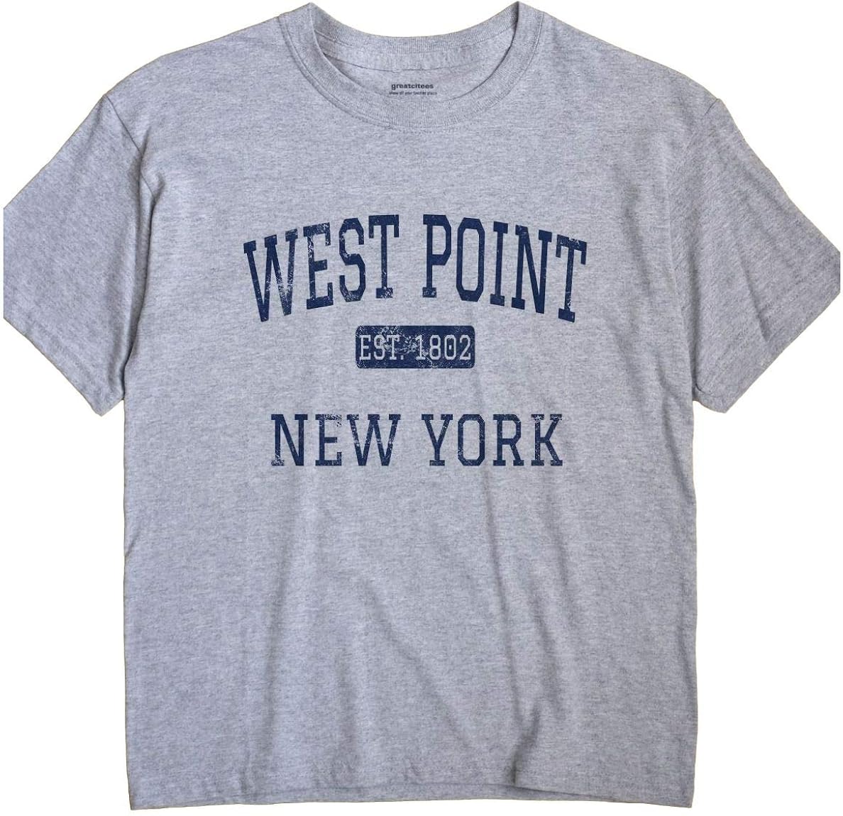 Amazon.com: West Point New York T-Shirt EST: Clothing