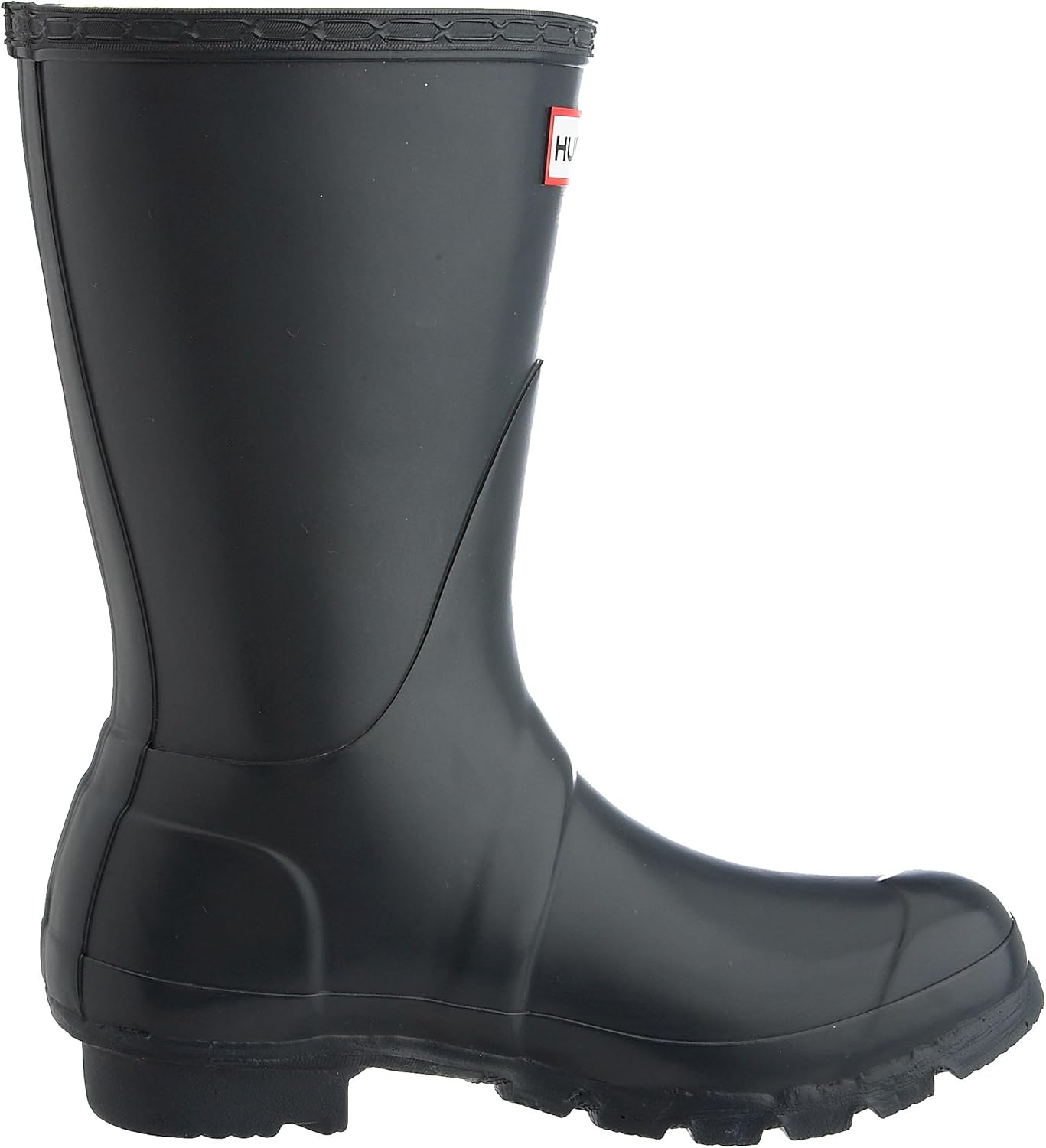 black gloss hunter wellies size 5