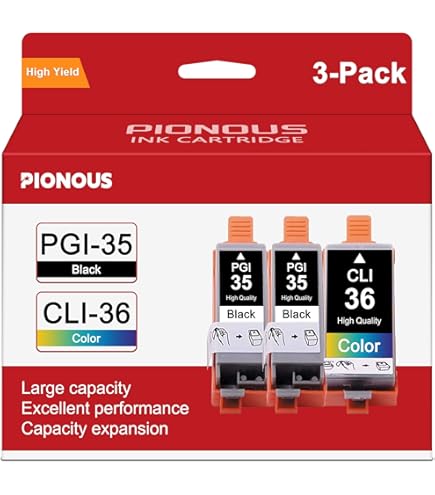 INK4WORK Compatible Ink Cartridge Replacement For Canon