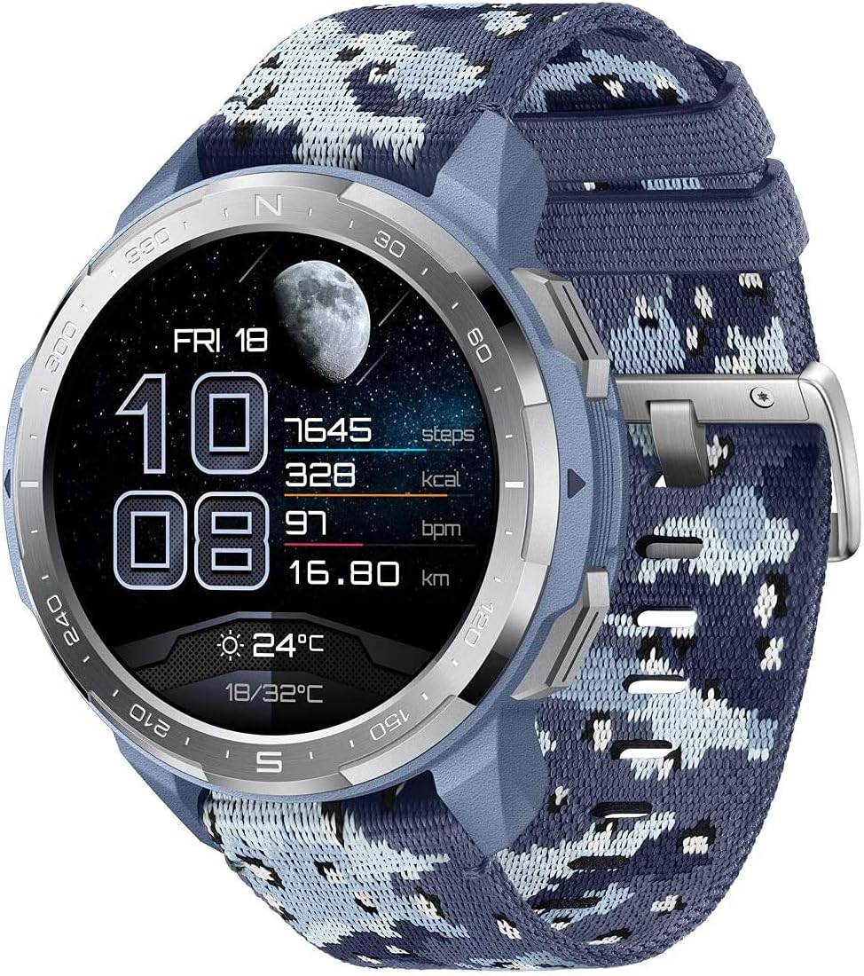 HONOR Watch GS Pro Smartwatch 1.39'' AMOLED GPS 25-Day Battery Heart Rate SpO2