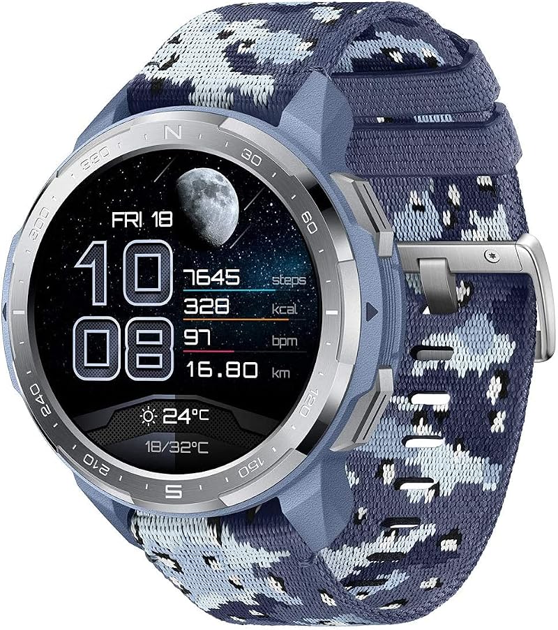 HONOR Watch GS Pro Smartwatch 1.39'' AMOLED GPS 25-Day Battery Heart Rate SpO2