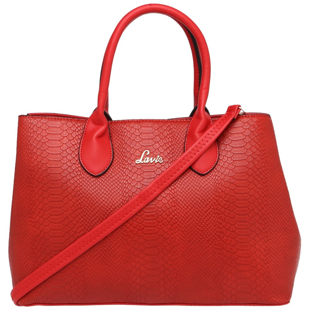 lavie womens zipper closure satchel handbag
