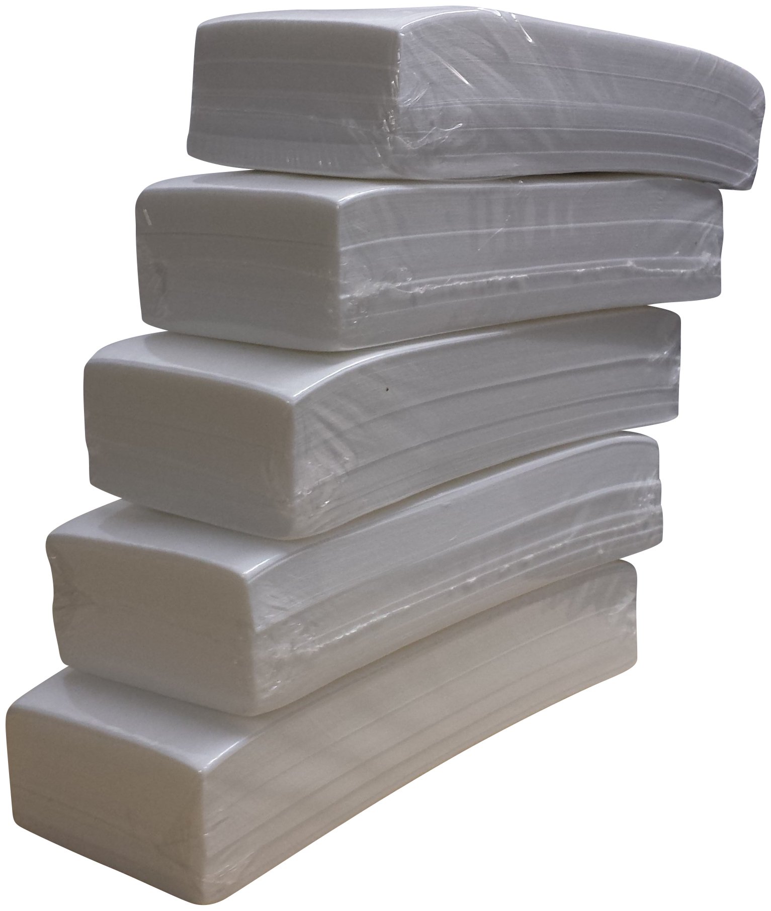 Paper Waxing Strips Deluxe - 5 x Pack of 100 Strips (500 Strips)