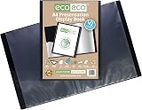 eco-eco A4 50% Recycled 40 Pocket Presentation Display Book 12 Pack view 2