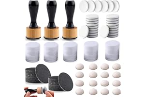 129PCS Mini Ink Blending Tool Set ,Include 3PCS Mini Ink Blending Tools and 86PCS Replacement Foam Pads Drawing Distressing B