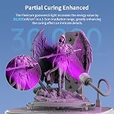 ANYCUBIC Wash and Cure 3 Plus Station with Gooseneck Lights 7.6L Basket view 4
