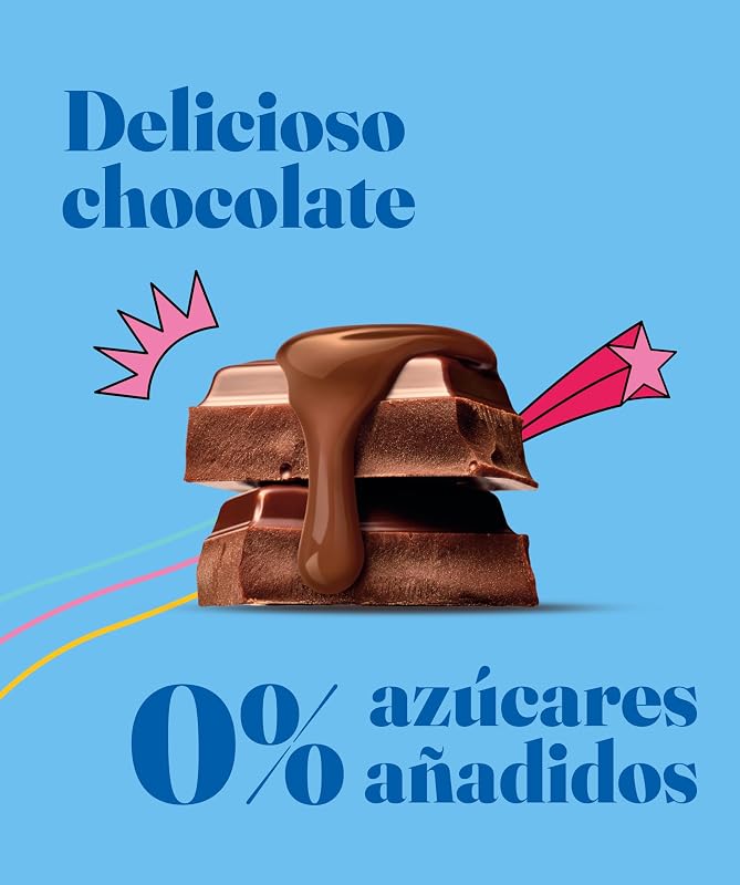 Big Barritas Sin Azúcares Añadidos Sabor Chocolate, 40 g