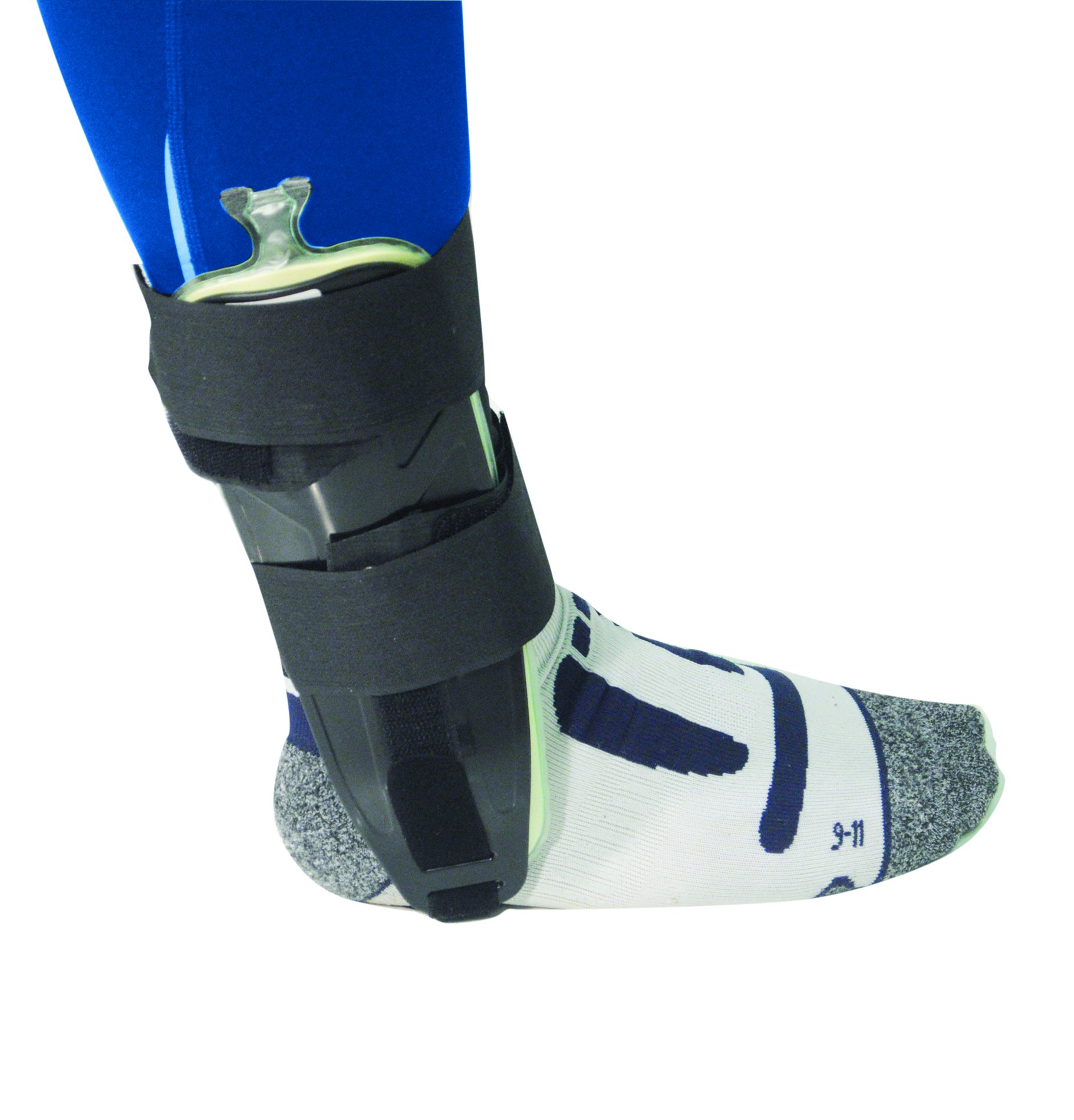 Aidapt Universal Adjustable Light Weight Stirrup Ankle Brace Splint Stabilizer for Ankle Weakness, Sprains and Strains Aid