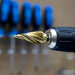 NEIKO 10180A Steel Spiral Quick-Change Step Drill