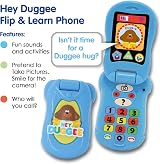 Hey Duggee Flip & Learn Phone for Kids 18m+ Blue Educational Toy view 4