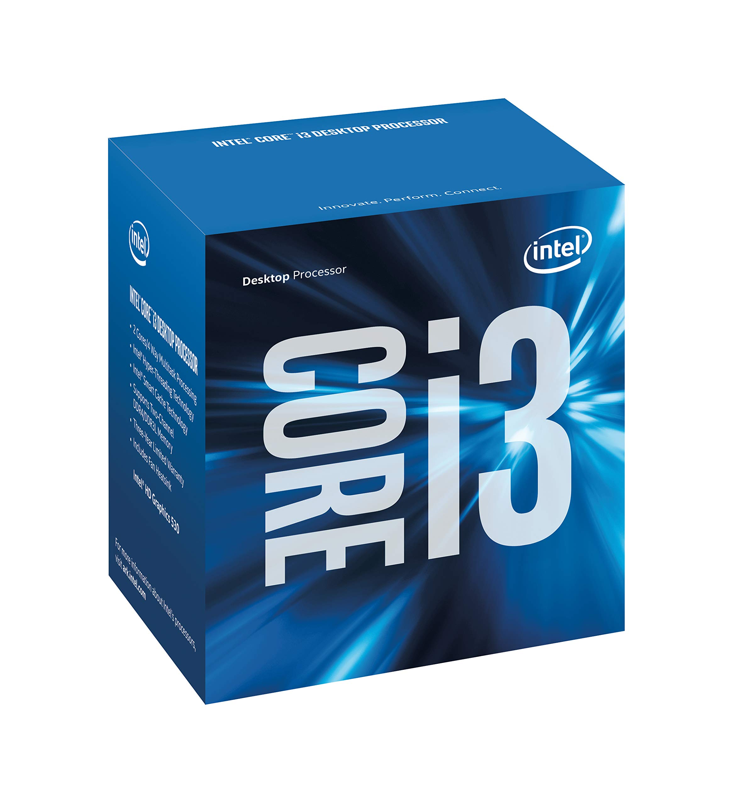 Intel Core i3-7100, 3.9 GHz, LGA1151 4 MB cache tray CPU processor