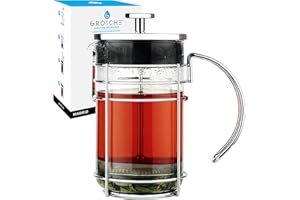 GROSCHE MADRID Premium french Press Coffee and Tea maker, 1 liter 34 fl. oz capacity